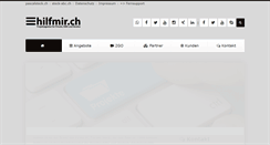 Desktop Screenshot of hilfmir.ch